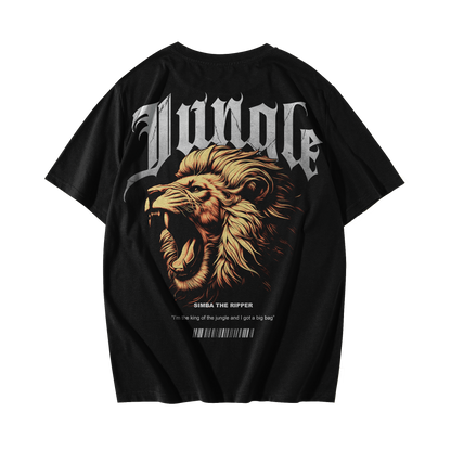 2-Sided STR "Jungle Gang" Lion Tee